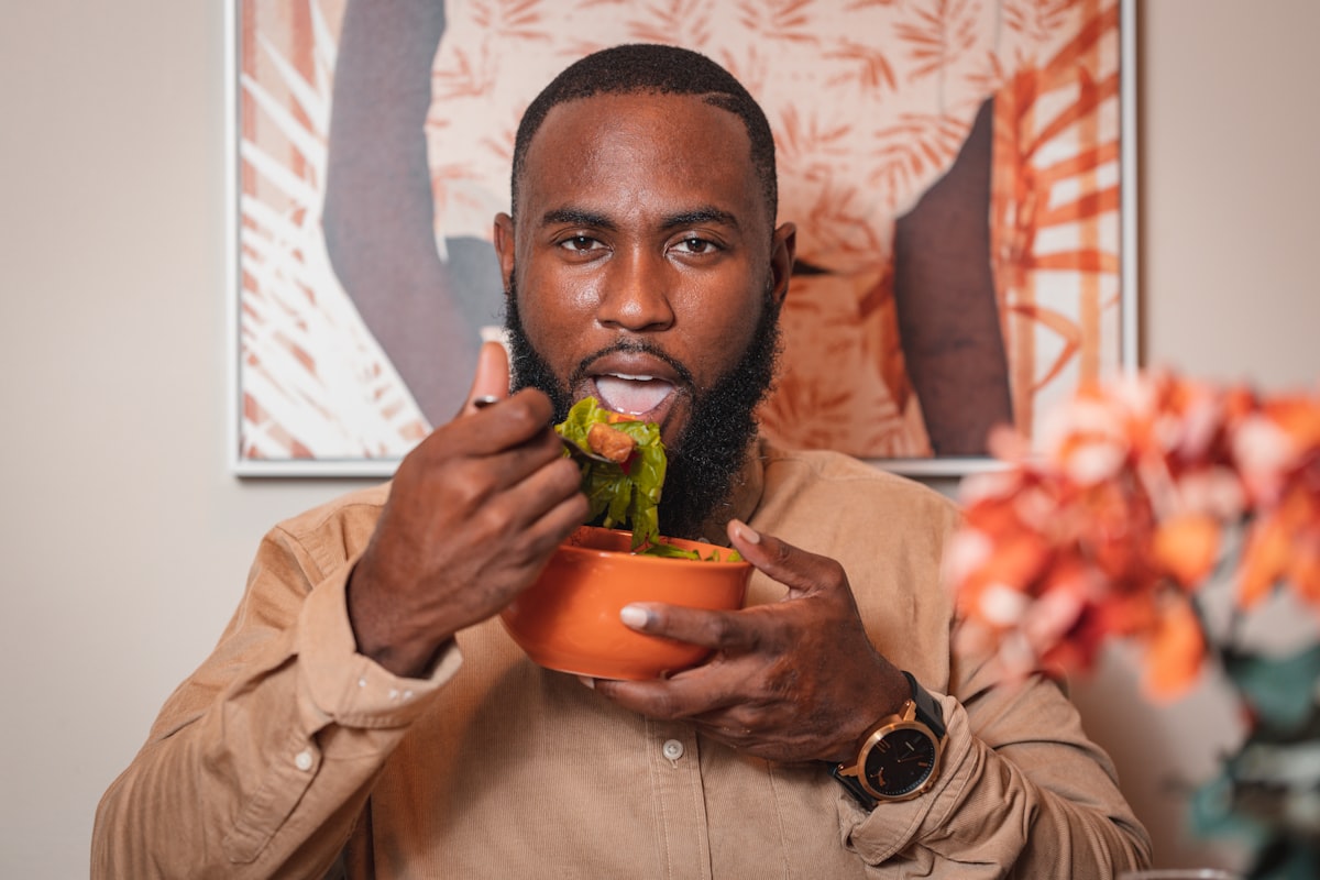 Featured article about vitamins for men's health